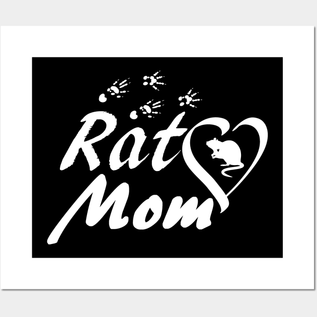 Rat Mom Wall Art by Dandyrats